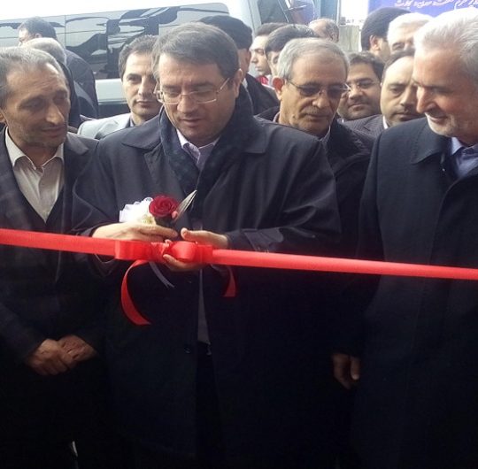 افتتاح فاز نخست کارخانه ذوب نورد توانارام با حضور وزیر صنعت،معدن و تجارت