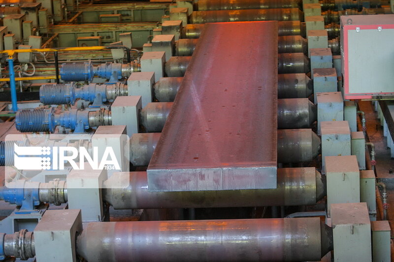 صادرات ۳.۴ میلیون تنی شمش فولاد در نیمه نخست امسال