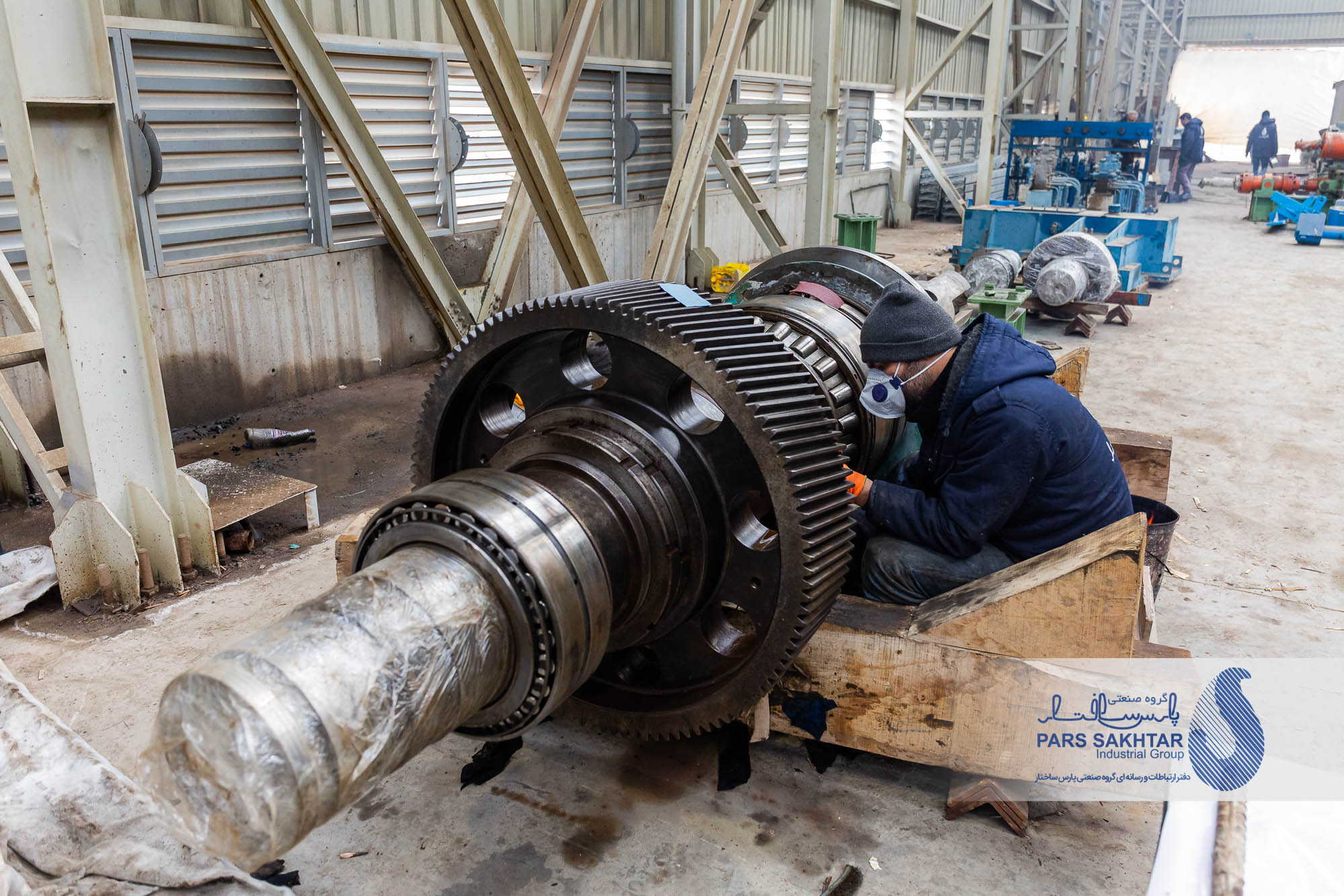 گزارش تصویری از ادامه عملیات احداث و استقرار ماشین آلات و تجهیزات مربوطه کارخانجات نورد سرد و گرم شرکت صنایع فولاد شهریار تبریز وابسته به گروه صنعتی پارس ساختار 💎پارس ساختار نماد تلاش و پویایی