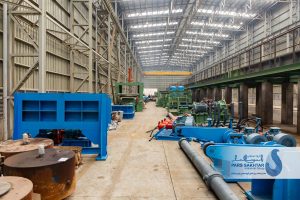 گزارش تصویری از ادامه عملیات احداث و استقرار ماشین آلات و تجهیزات مربوطه کارخانجات نورد سرد و گرم شرکت صنایع فولاد شهریار تبریز وابسته به گروه صنعتی پارس ساختار 💎پارس ساختار نماد تلاش و پویایی